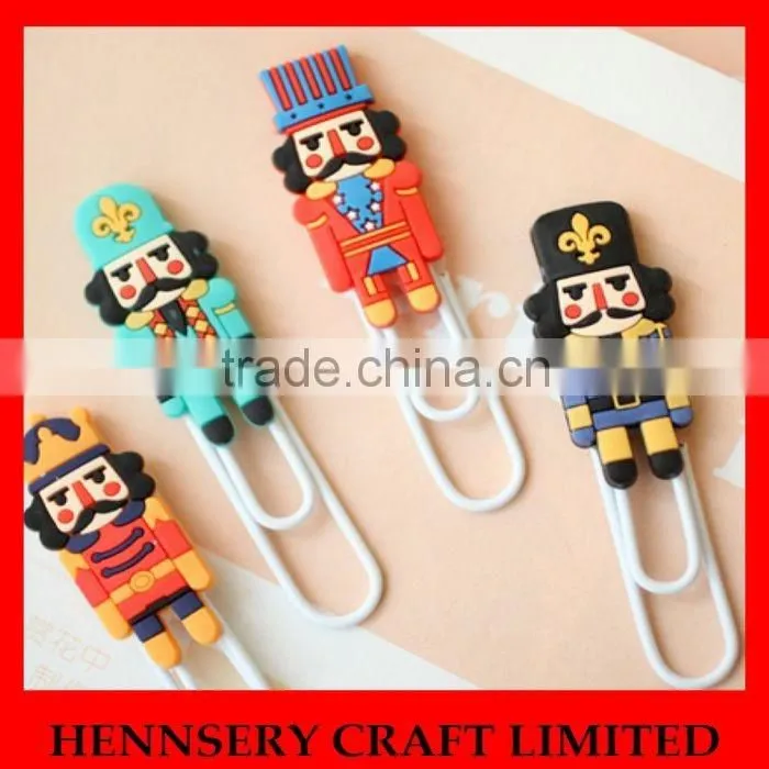 high quanlity soft rubber paper clips