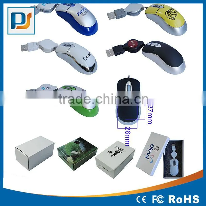 computer USB wired promotional gift mini mouse for child