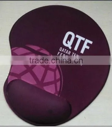 Silica gel hand holds mouse pad full color