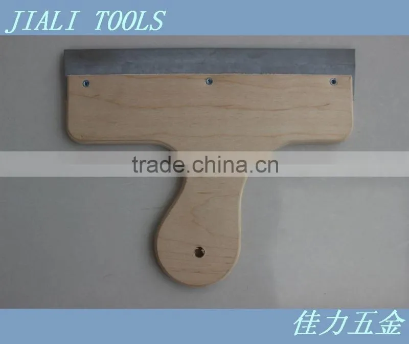 paint scraper with rubber blade