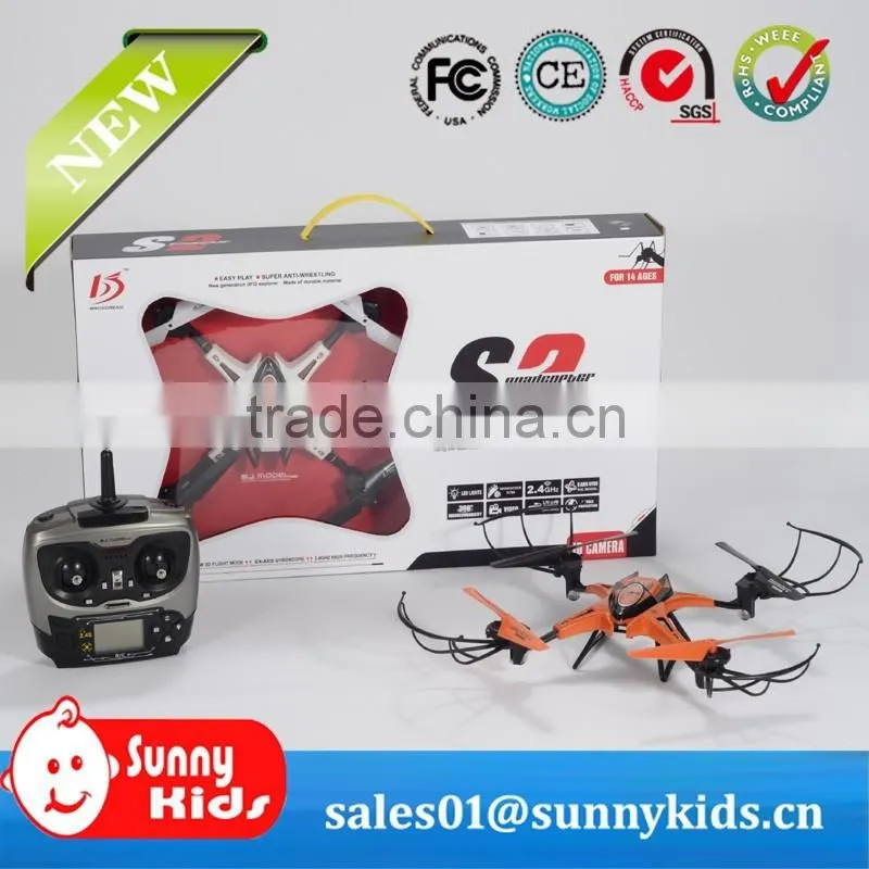 2.4g remote controlled helicopter rc quadcopter nano drone with 0.3MP FPV