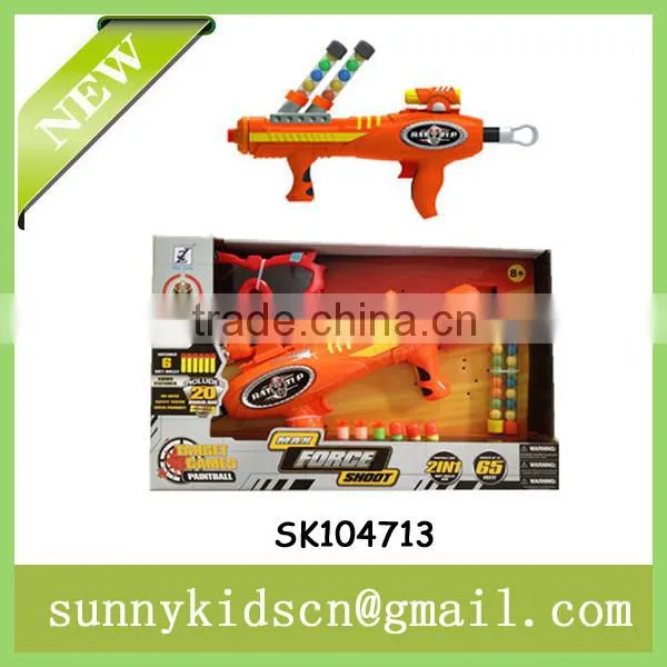 colorful soft air gun soft bullet gun toy with EN71