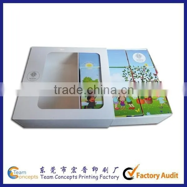 9 Pieces Puzzle Children Educational Cubes