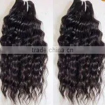 100 percent human curly hair wave