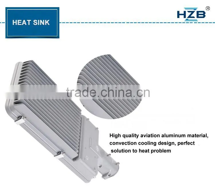 High Brightness 50 Watt 12V 24V Led SMD Street Light Fixture With Bridgelux chip