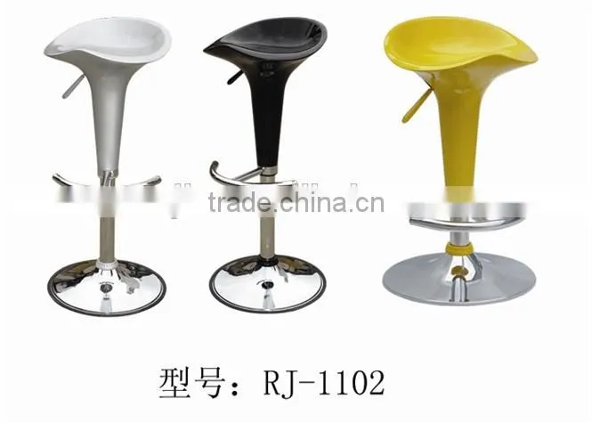 ANJI XINRENJIE Low Back And Hot-sale ABS Plastic Bar Stool