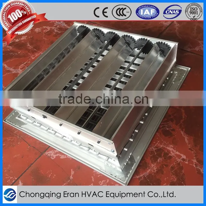 HVAC air conditioner shutter