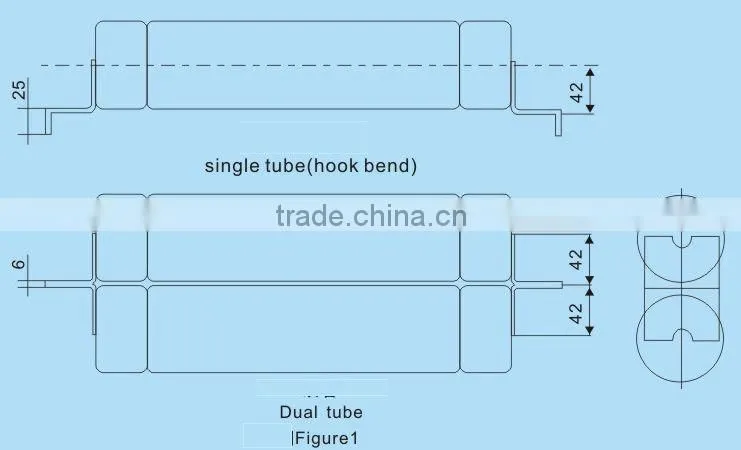 bus bar type high voltage fuse types A/B for transformer protection