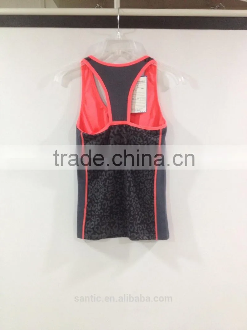 2015 new breathable&comfortable ladies gym wear