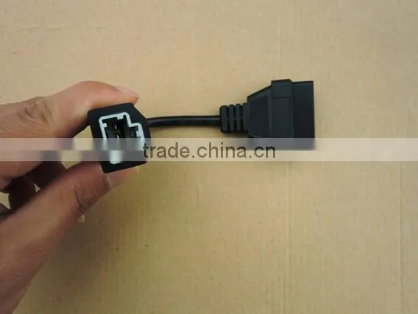 OBD 16P FEMALE OBD2 Cable for HONDA 3P OBD2 Adapter