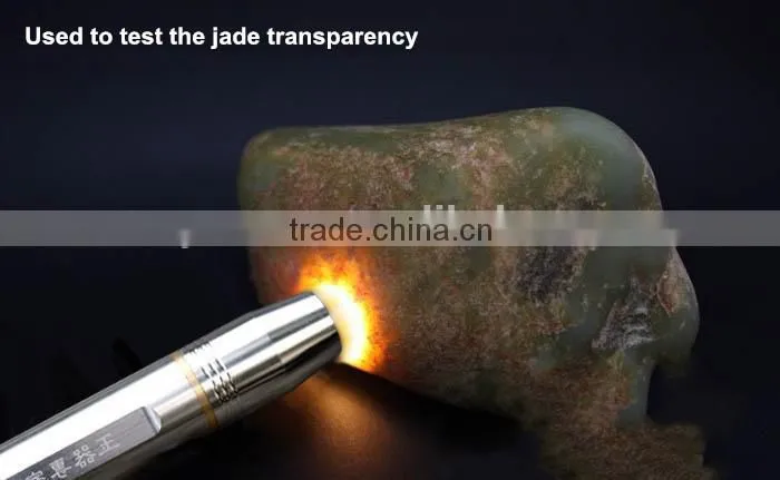Stainless Steel Jade Testing Flashlight, led flashlight, led flashlight