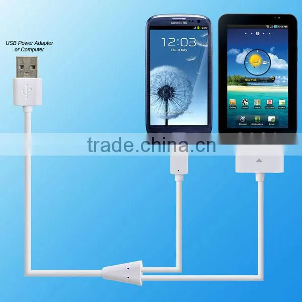For Tab and Micro connector usb cable