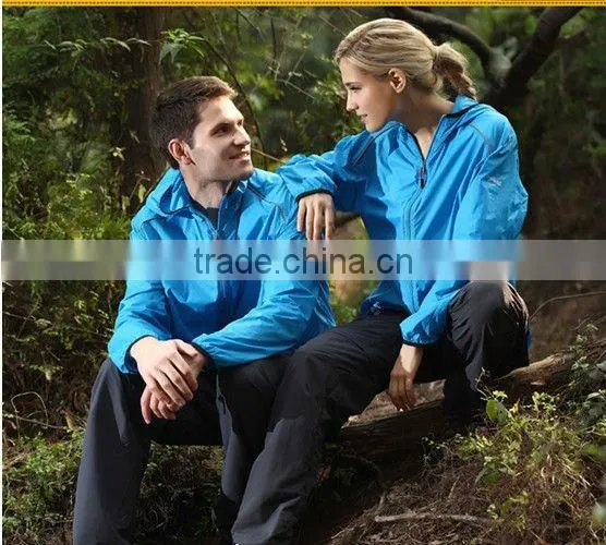 2013 new design anti UPF promotional windbreaker jacket