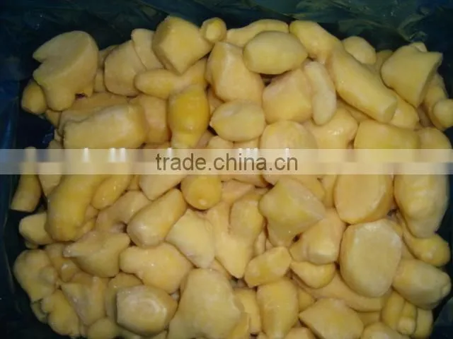 IQF frozen ginger dice/slice/BQF ginger paste/vegetables with BRC certificate
