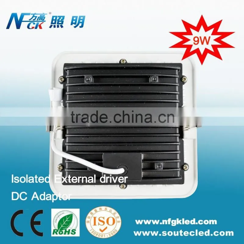 9W Panel High Power LED Light 3X3W LED Light Panel
