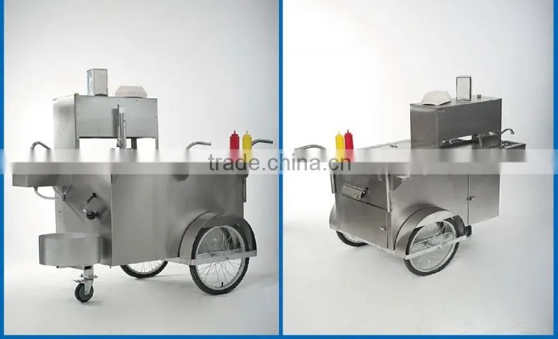 HD-80 CE ISO UL EEC food scooter food vending scooter pushed food scooter