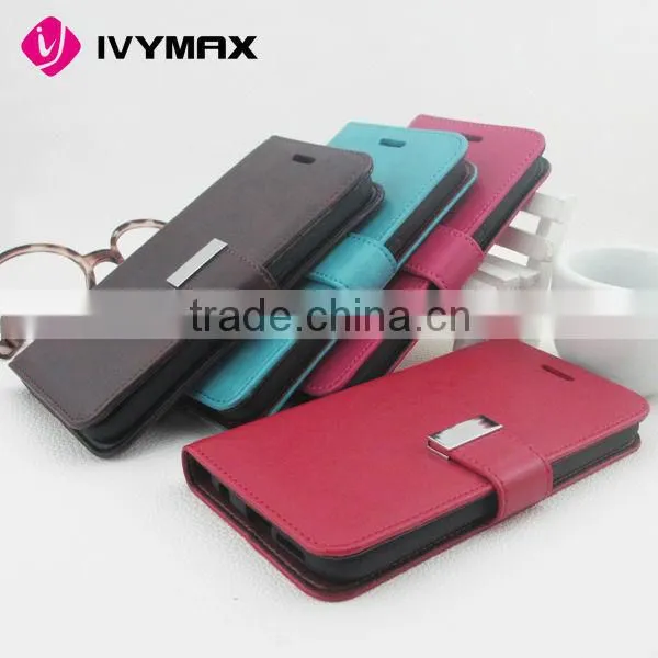 Fashion wallet case for samsung galaxy s6