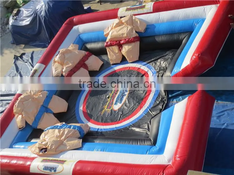 Custom cheap PVC tarpaulin inflatable sumo wrestling suits for sale