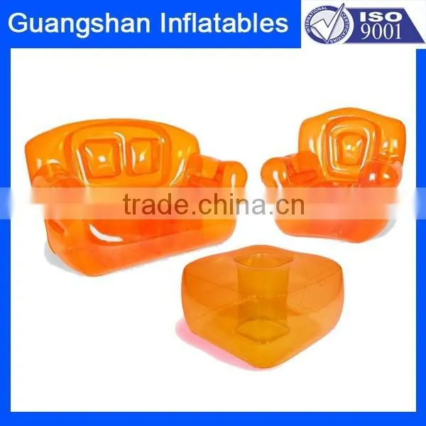air filled furniture inflatable table and chair sets