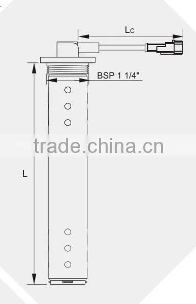 Damping Cover Fuel level Sensor