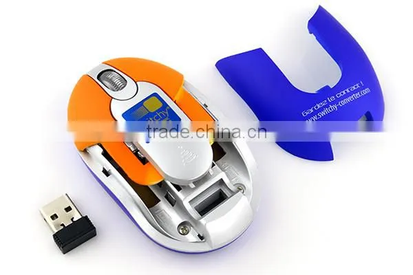 2.4Ghz Pretty USB Colorful Wireless Mouse Laptop