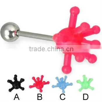 Atom tongue ring