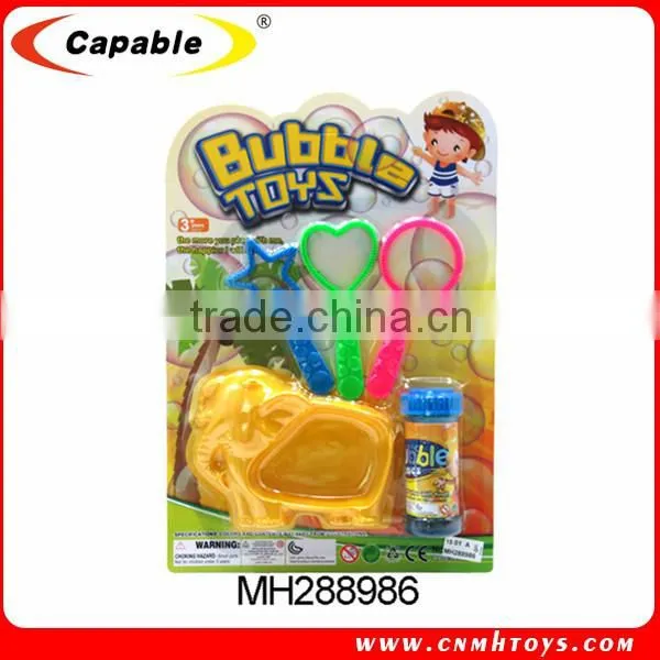 mini animal shape soap bubble toy