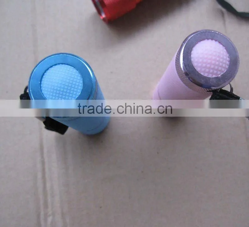 high quality 9 led torch flashlight