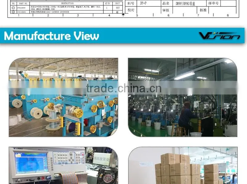 Vision DB9 male to RJ45 female Modular adapter for Cisco console