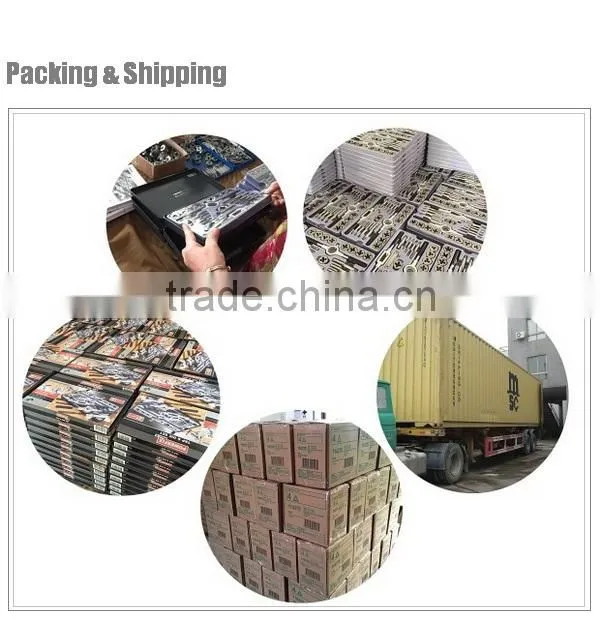 High quality 15 piece taps & drills tap and drill set drill diameter 2.5 mm to 10.2mm