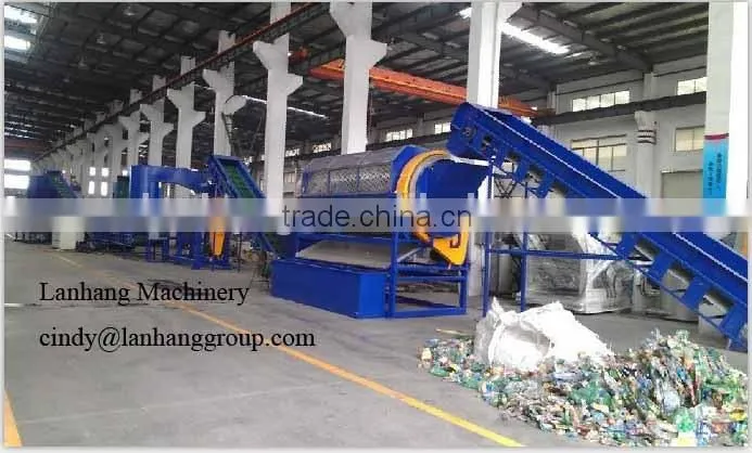 PET Bottle Recycling Machine of Crushing Washing Drying Line