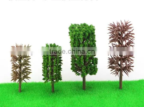 2015 new, Scale models, family model tree,Ho scale model train layout tree, large plastic trees,MT-27
