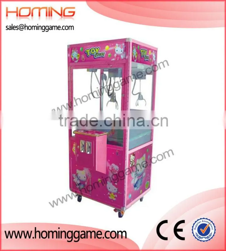 Hot sale crane game machine,Toy Story Crane Game Machine,Pink Toy Crane Machine