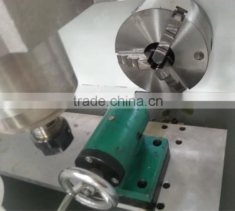 Statue cnc wood router for carving round timber and square timber woodworking rotary machine for sale