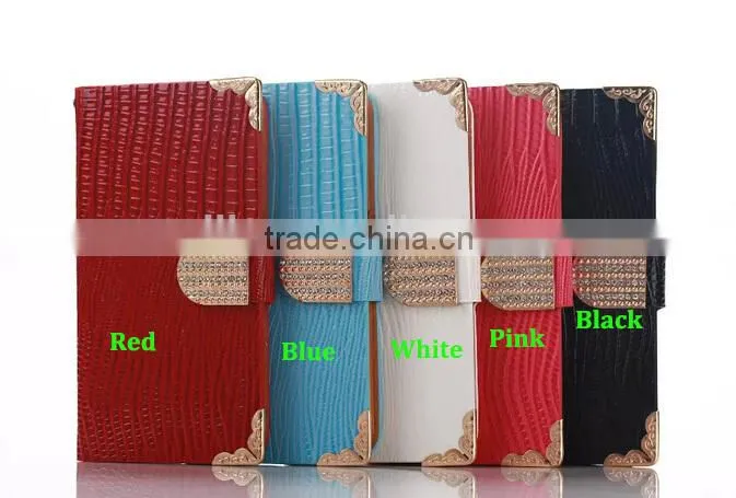 China Factory Direct Sale For Samsung Galaxy S6 Leather Case, Galaxy S6 PU Leather Wallet Case
