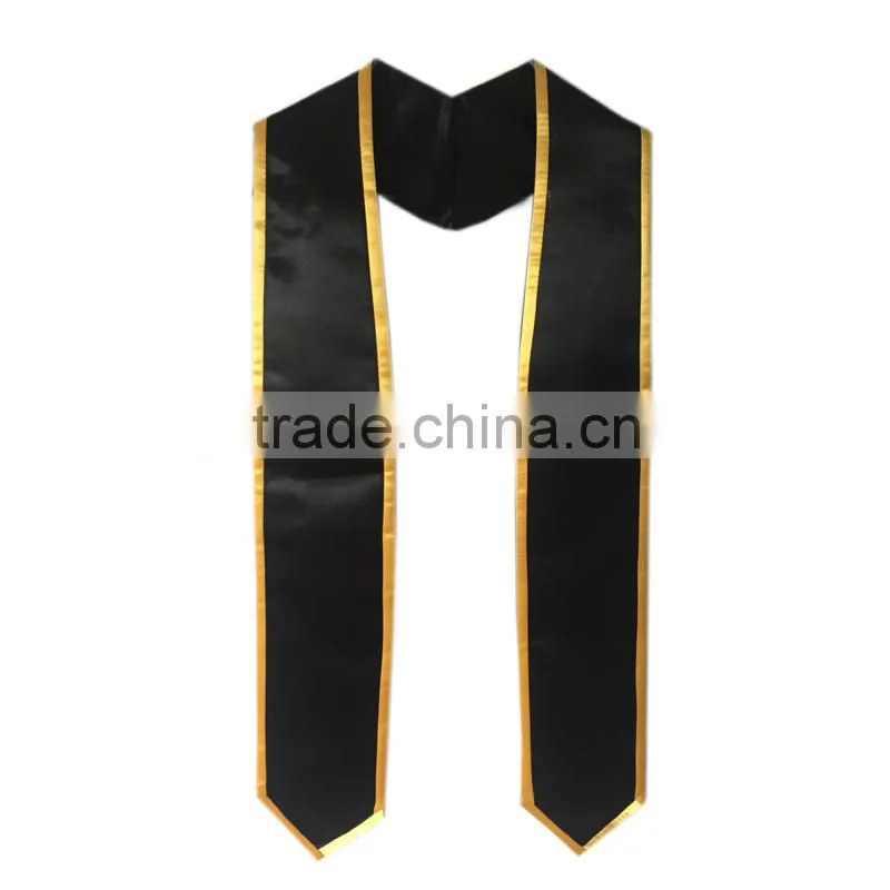 Hot Sell Graduation Trimming Stole/Sashes For Graduation Gown
