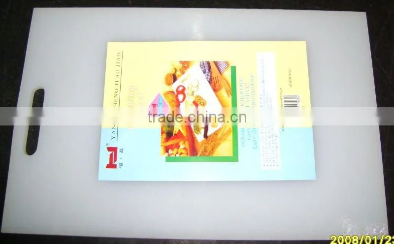 hotel used chopping board with carring handle