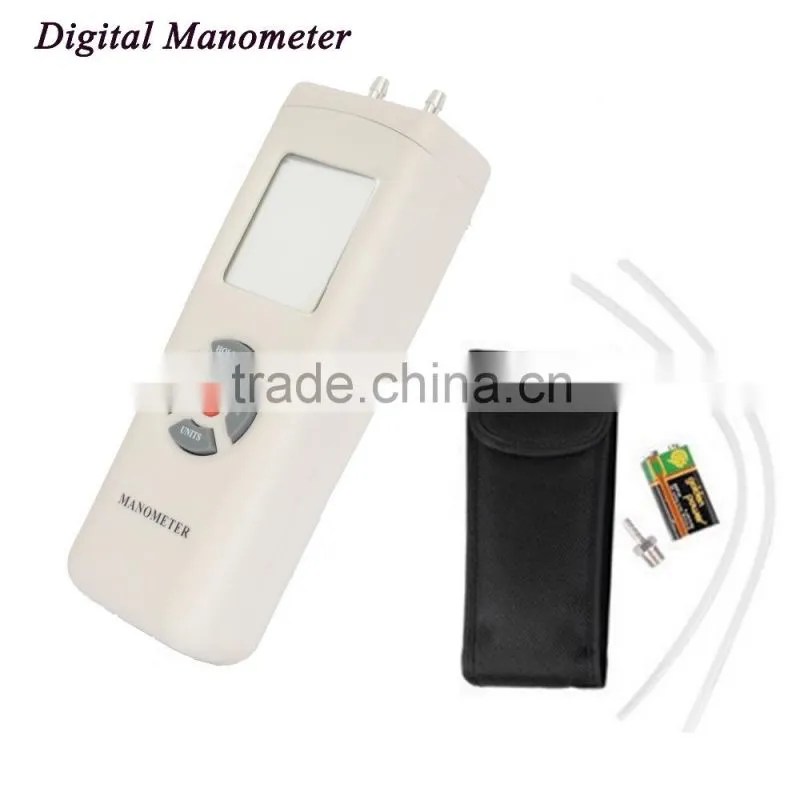 2015 New digital air pressure manometer ,10Psi differential manometer with 11 selectable units of measure TL-102