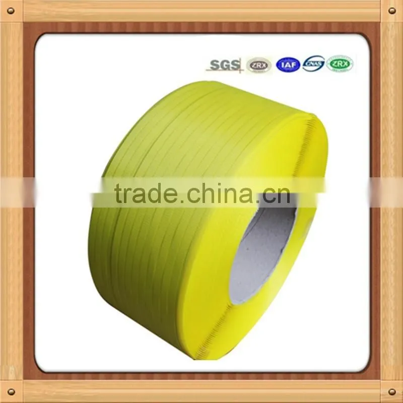 strong breaking strength tensile plastic pp material strap band for machine packing
