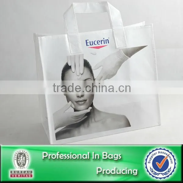 100% Recycled Lead-free Material Large Rectangular PP Woven Carry Bag