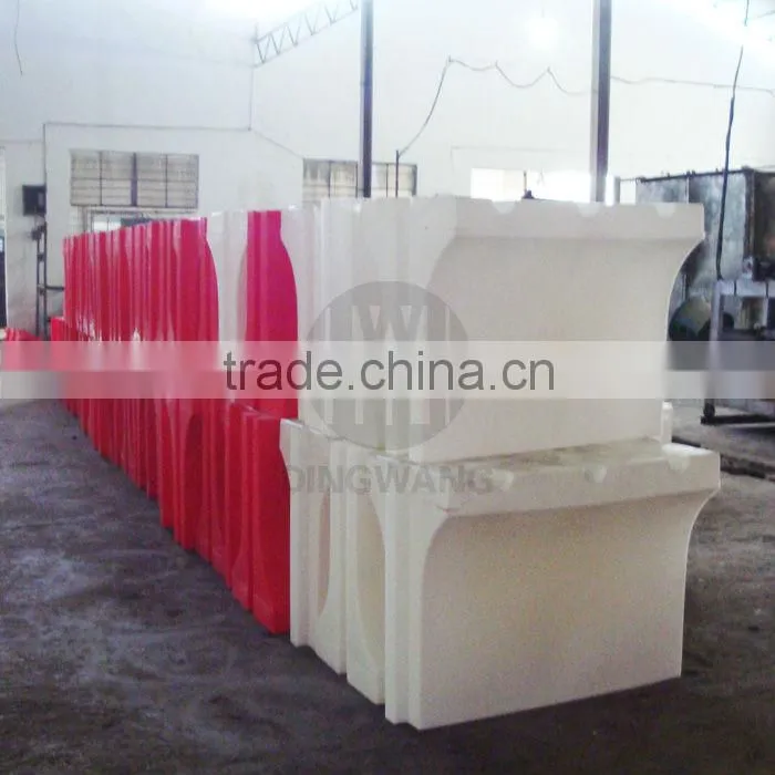 water filled barriers High quality rotational molding road water barrier
