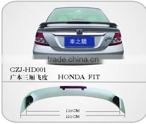 ABS CAR SPOILER FOR FIT SEDAN