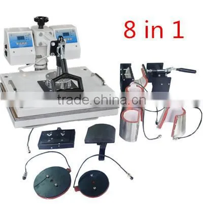 8 in 1 Heat Pressing machine for sale