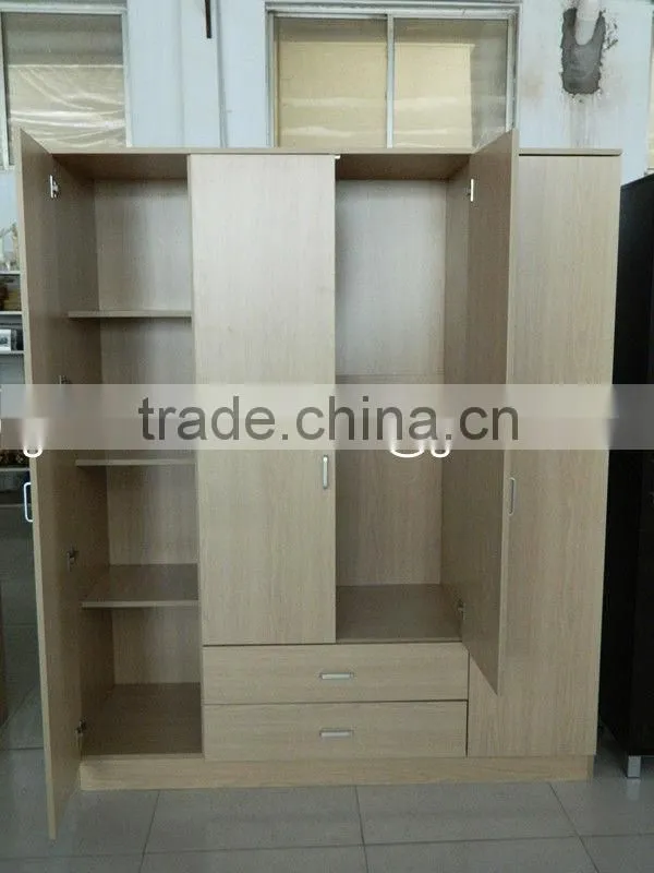 four door bedroom wardrobe design