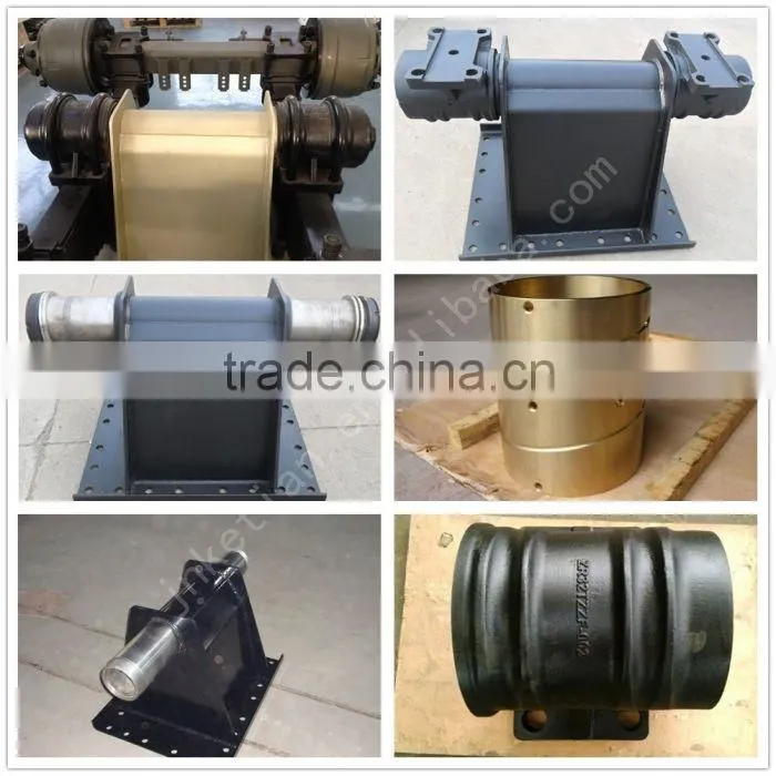 Trailer suspension semi trailer bogie suspension