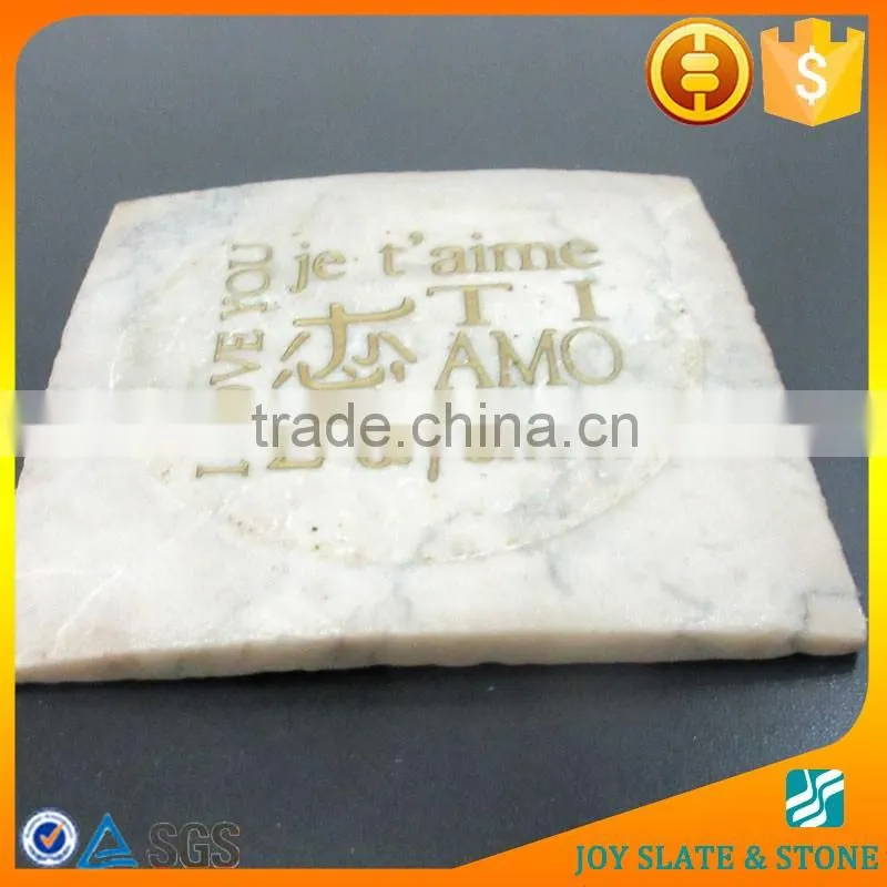 Chinese marble create your own coasters/customized coasters/cute coasters