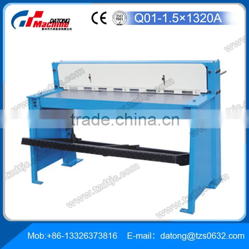 Supply Q01-1.5X1320A Metal Electric Shearing Machinery