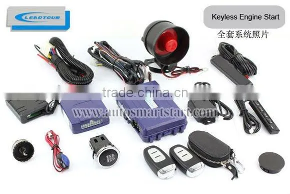 PKE Push Button Start Remote Keyless Starter Car Alarm System for Hyundai Santa Fe