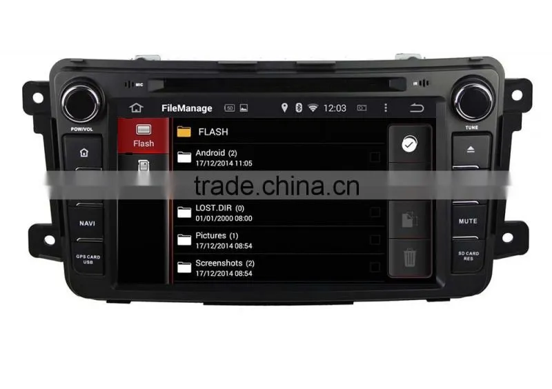 8 inch car entertainment system for CX-9 with quad core high definition