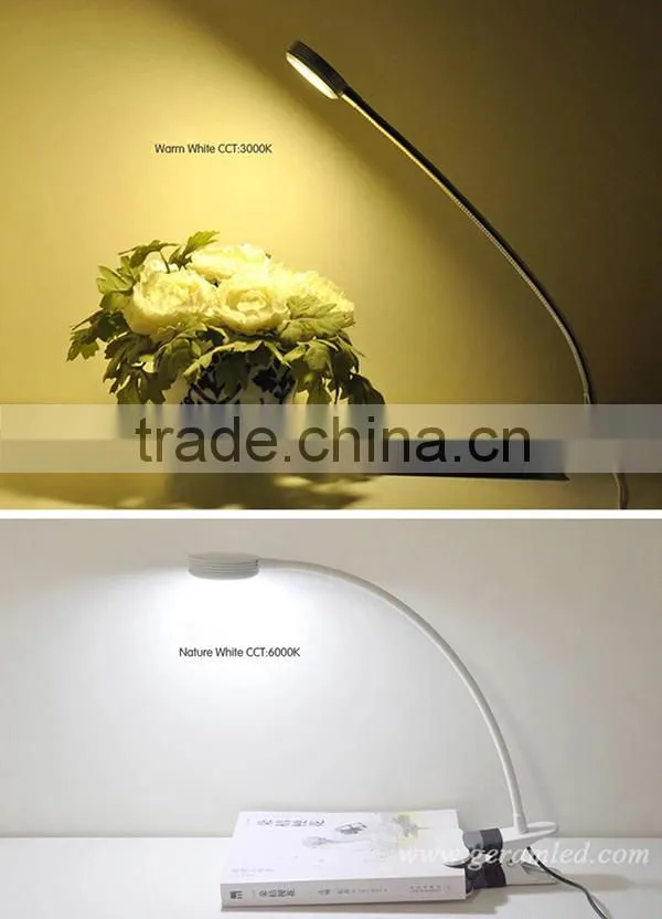 Desk Light Contemporary, LED Reading Lamps, Clamp Desk Light